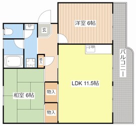 メゾン唐崎の物件間取画像